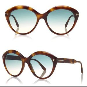 TOM FORD Maxine FT0763 53P Sunglasses